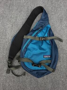 PATAGONIA Atom Sling Backpack Blue Nylon